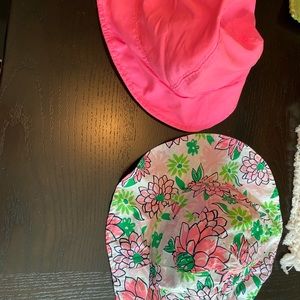 Set of 2 baby girl sun hats